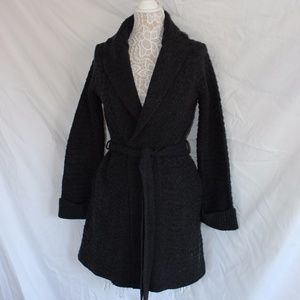 Anthropologie Robin charcoal long sweater